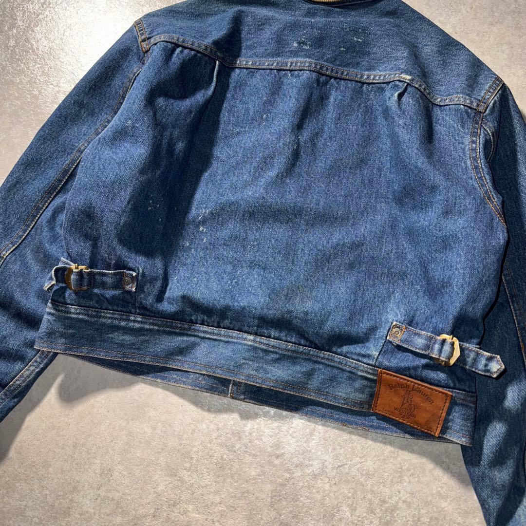 ジャケット・アウター 70s ralph lauren type 2nd denim jacket