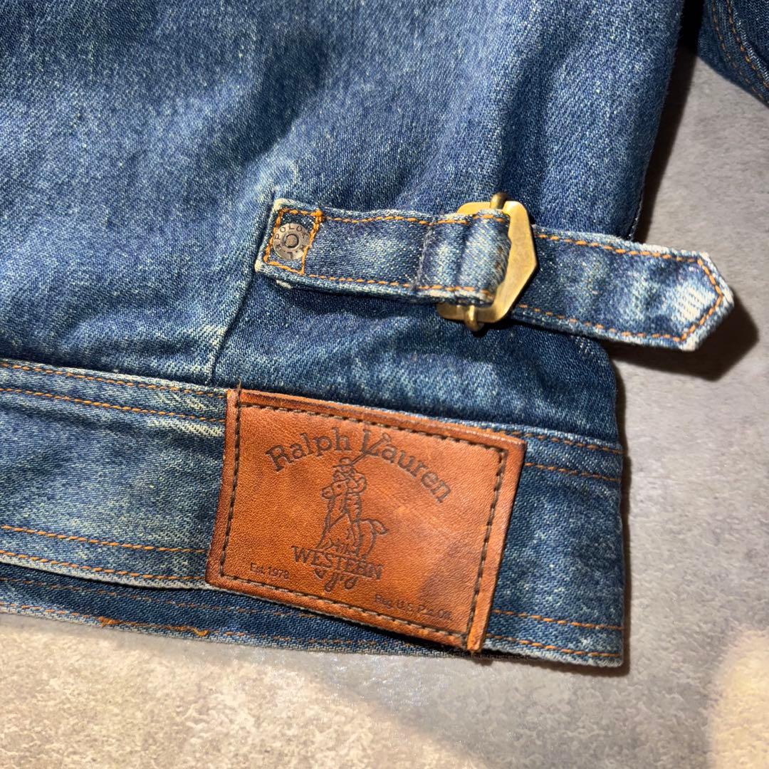 ジャケット・アウター 70s ralph lauren type 2nd denim jacket