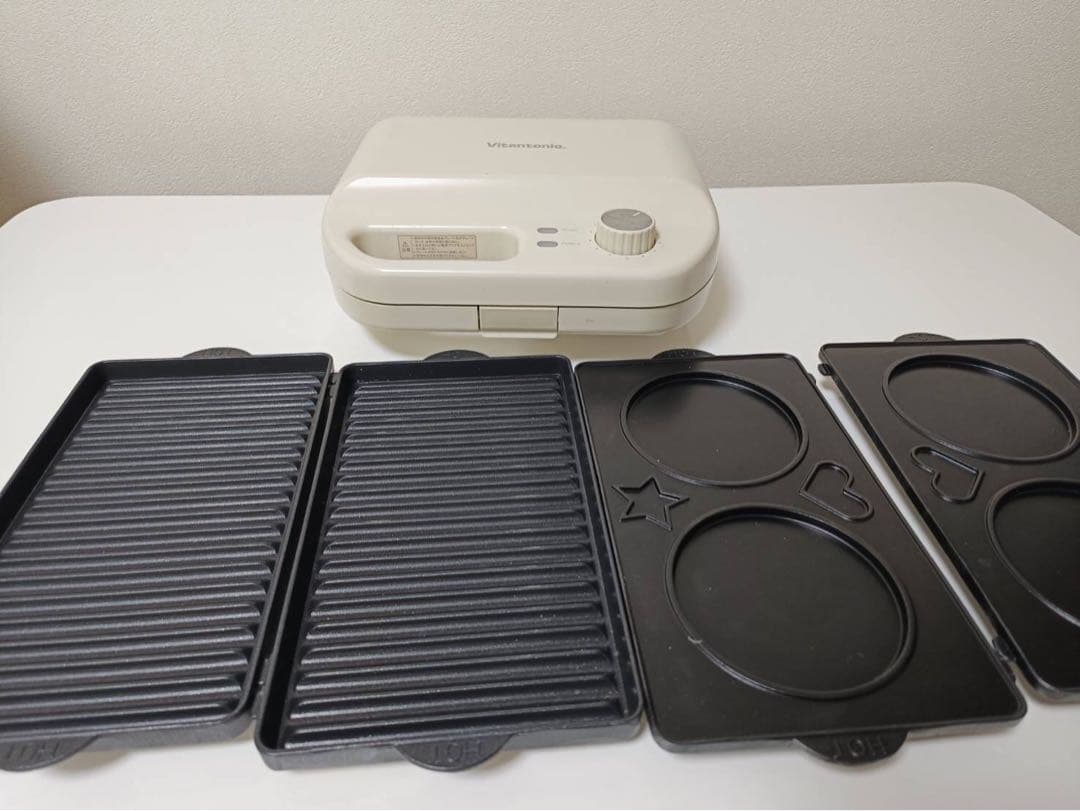 ビタントニオ　VWH-50 ワッフル&ホットサンドベーカー