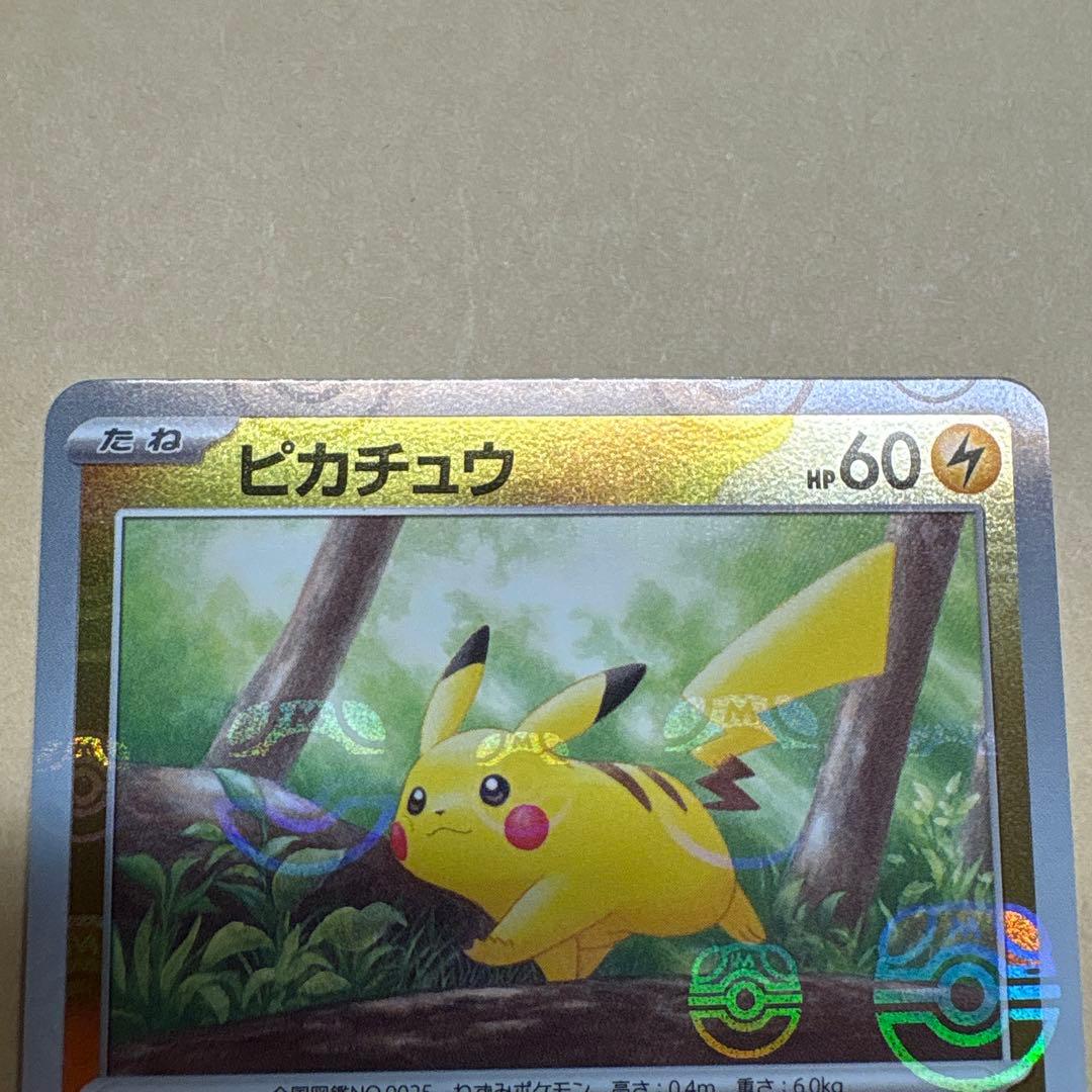 ピカチュウ　マスターボールミラー　151