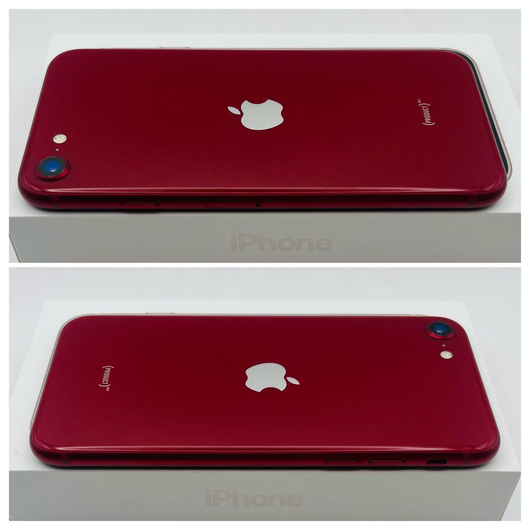iPhone SE3 レッド SIMフリー バッテリー100%