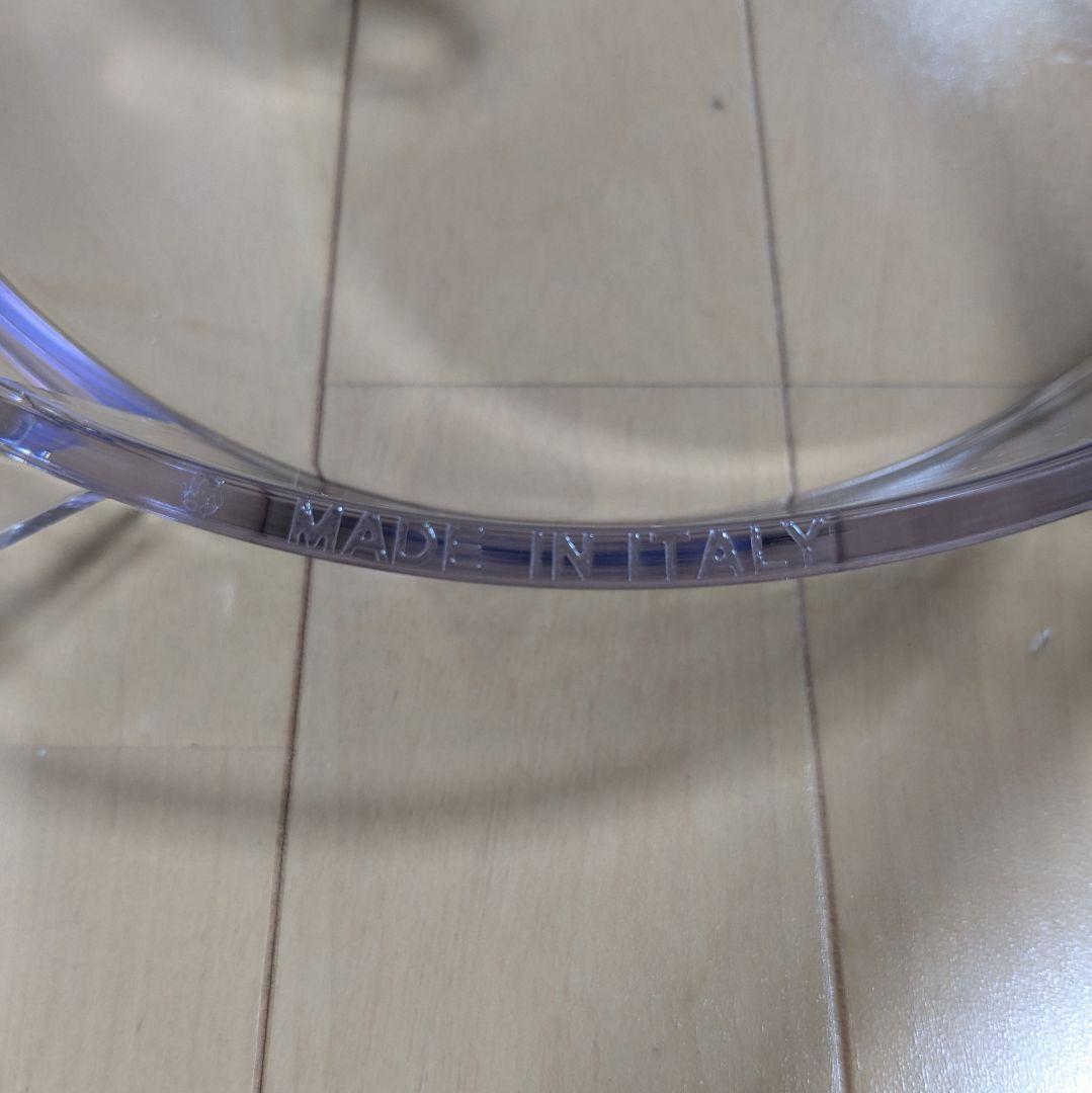 極美品 Kartell カルテル チャールズゴーストロー クリスタル スツール