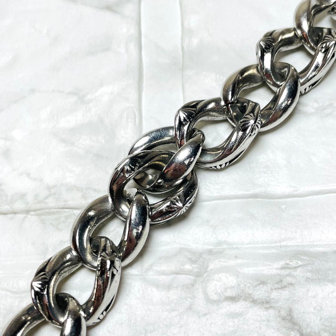 SAAD サード　ウォレットチェーン　シルバー