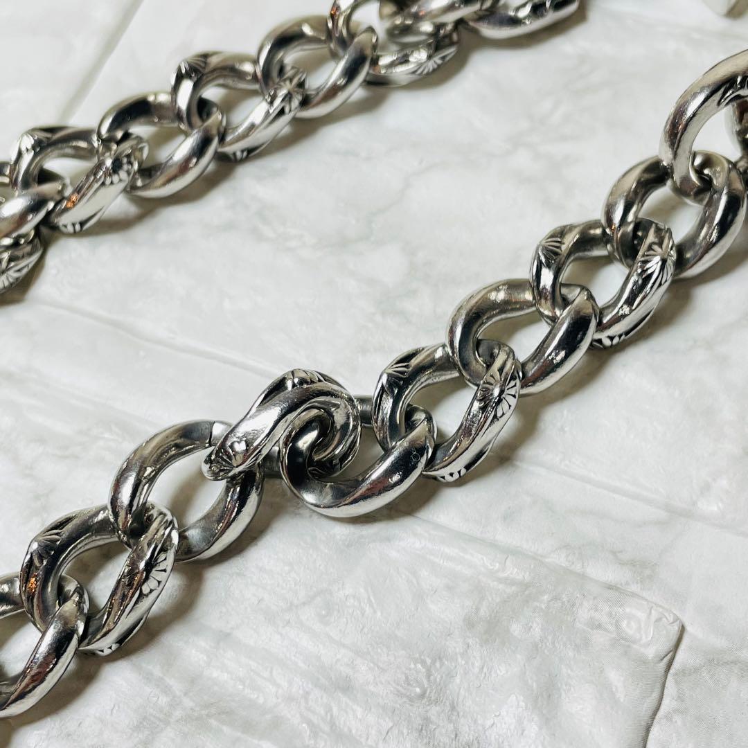 SAAD サード　ウォレットチェーン　シルバー