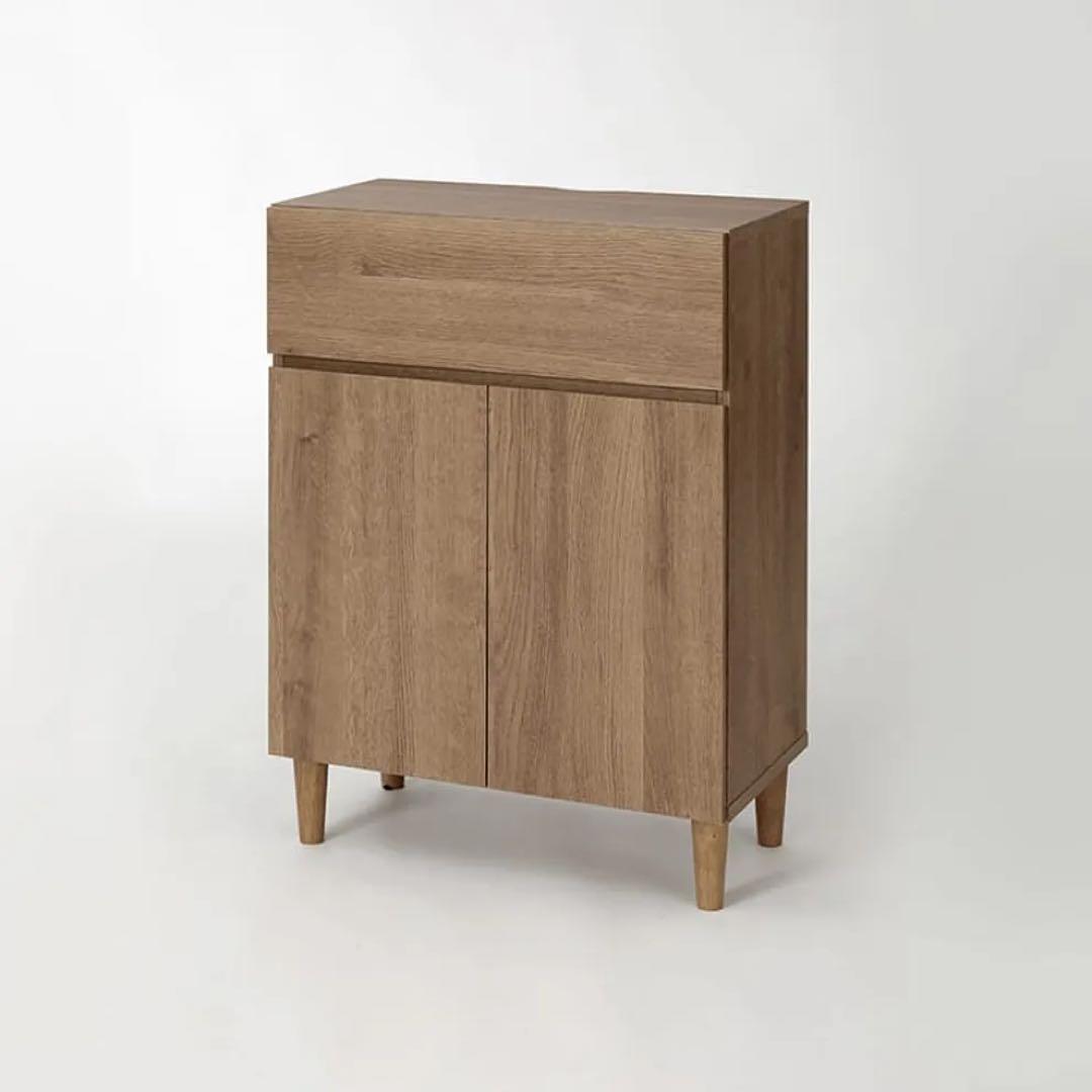 新品箱未開封■LOWYA コンパクトサイドラック　ルーター収納