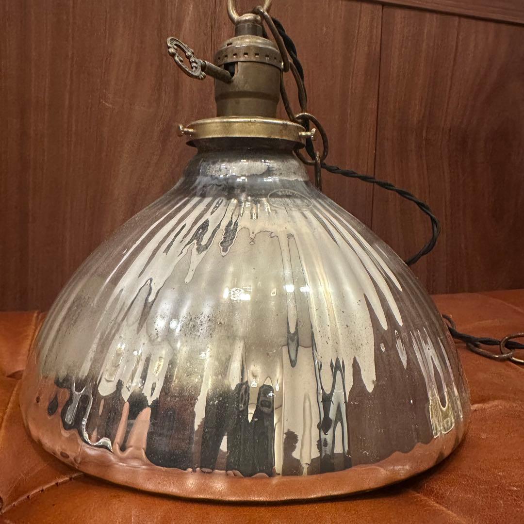 専用ビンテージ マーキュリーグラスシェード　ペンダントライト