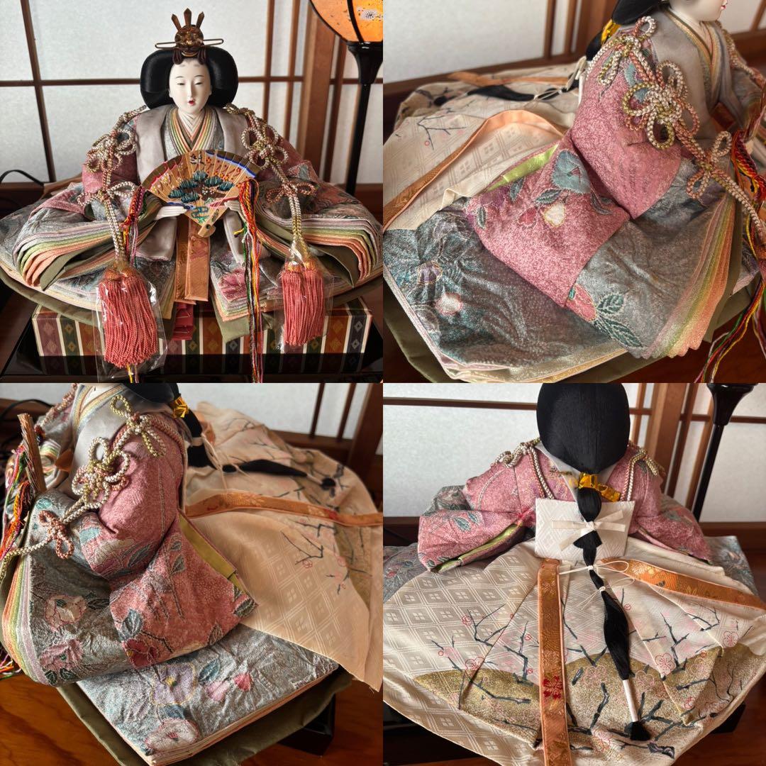 山本寛斎　お雛様と三人官女と小物類