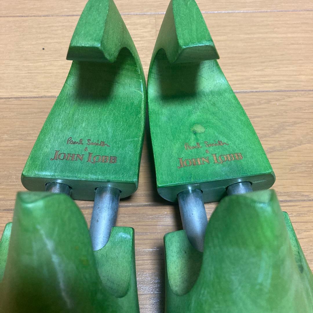 ポールスミス　JOHN LOBB グリーン スエード ドレスシューズ