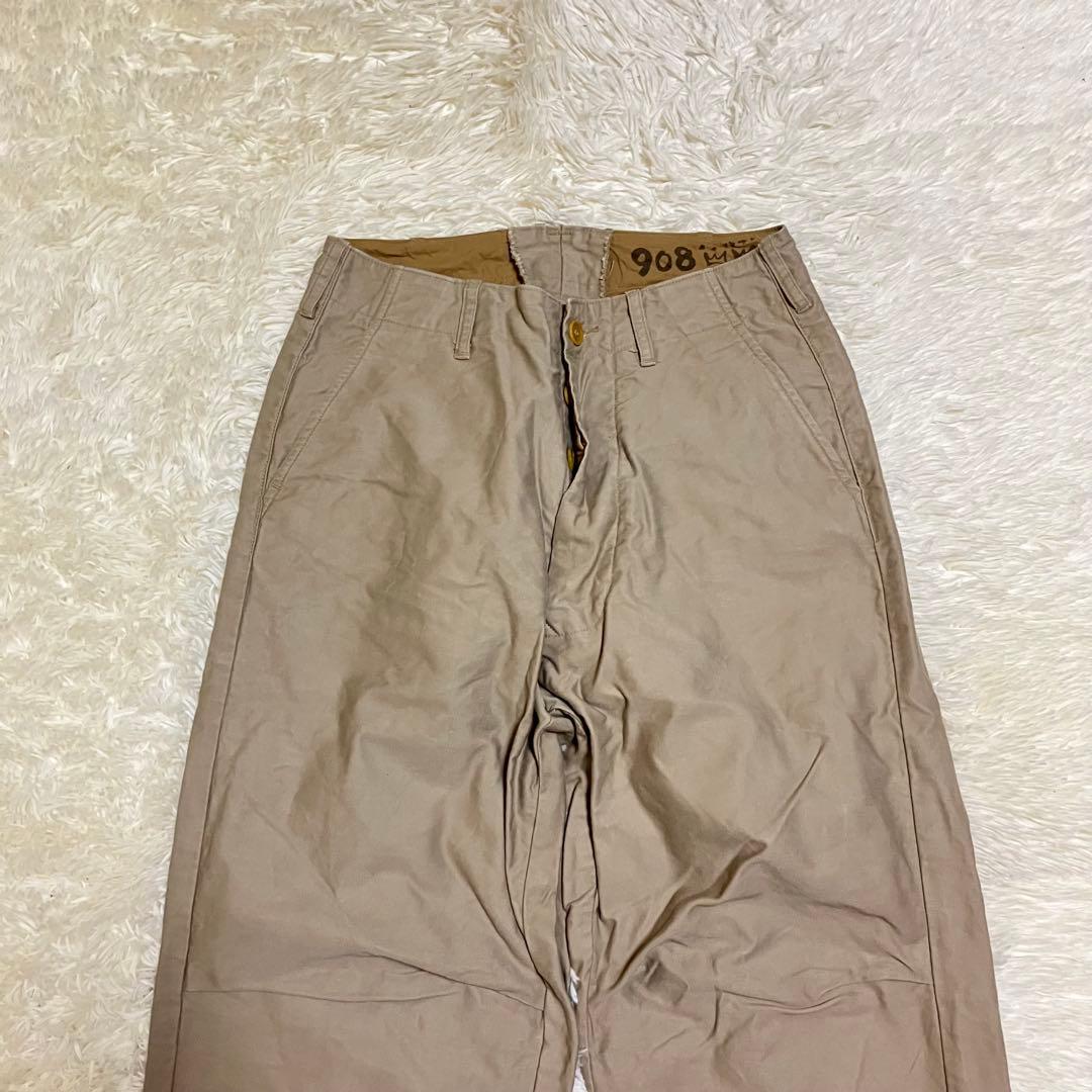 現行 45r おこめサテンの908チーゴパンツ ベージュ