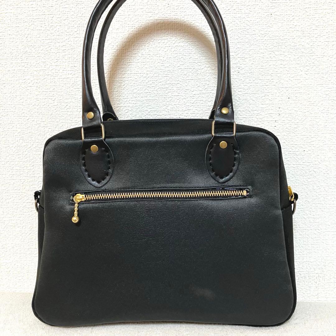 ラモちゃん　ジョリーフルール　コラージュコラージュ　ボストンバッグ