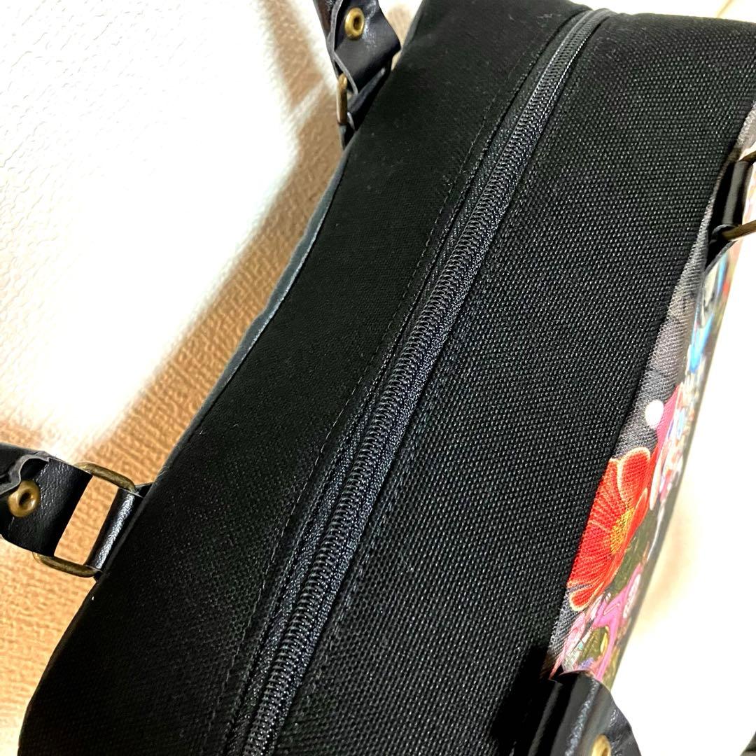 ラモちゃん　ジョリーフルール　コラージュコラージュ　ボストンバッグ