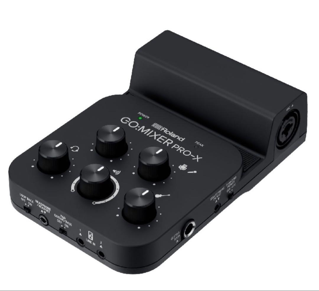 S*T様 Roland GO:MIXER PRO-X オーディオミキサー