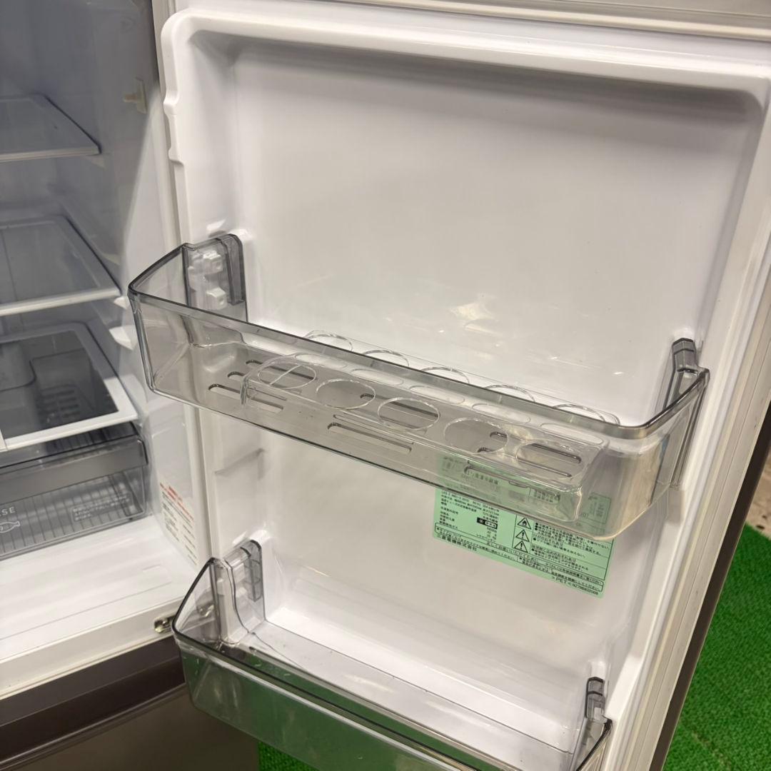606 三菱　冷蔵庫　146L　2ドア　右開き　マッドグレー　小型　一人暮らし