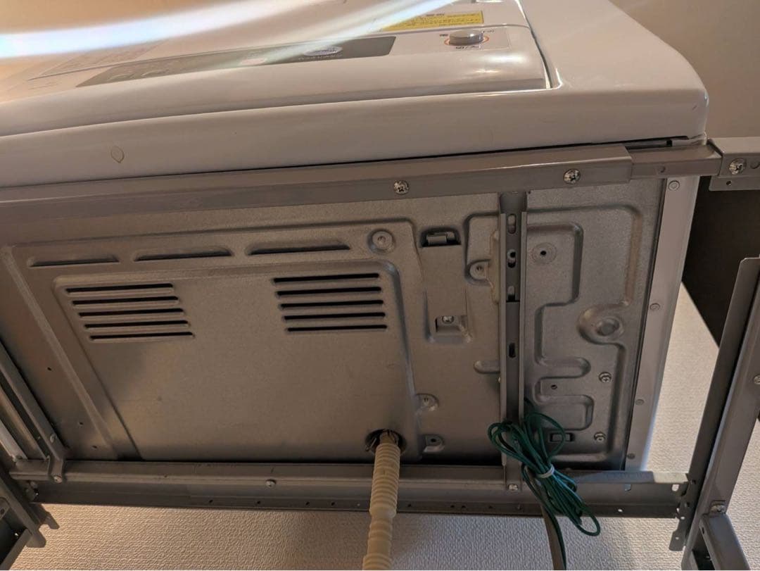 日立　衣類乾燥機　DE-N40WX　スタンド付き　近県配送のみ