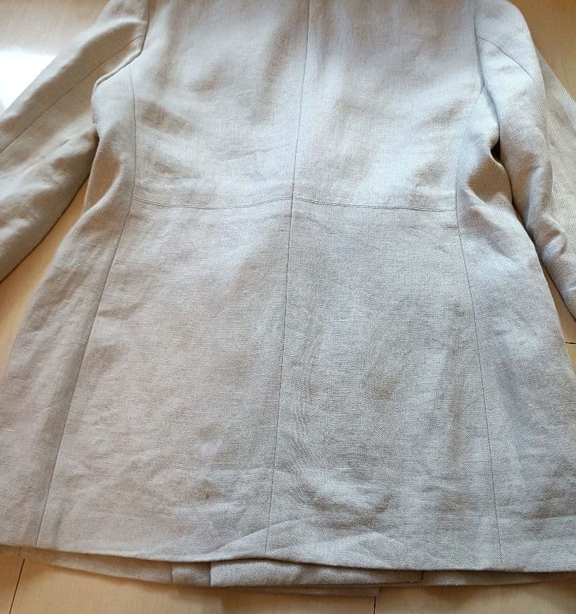 Chaos(カオス)　リネンヘリンボンジャケット　ベージュ55