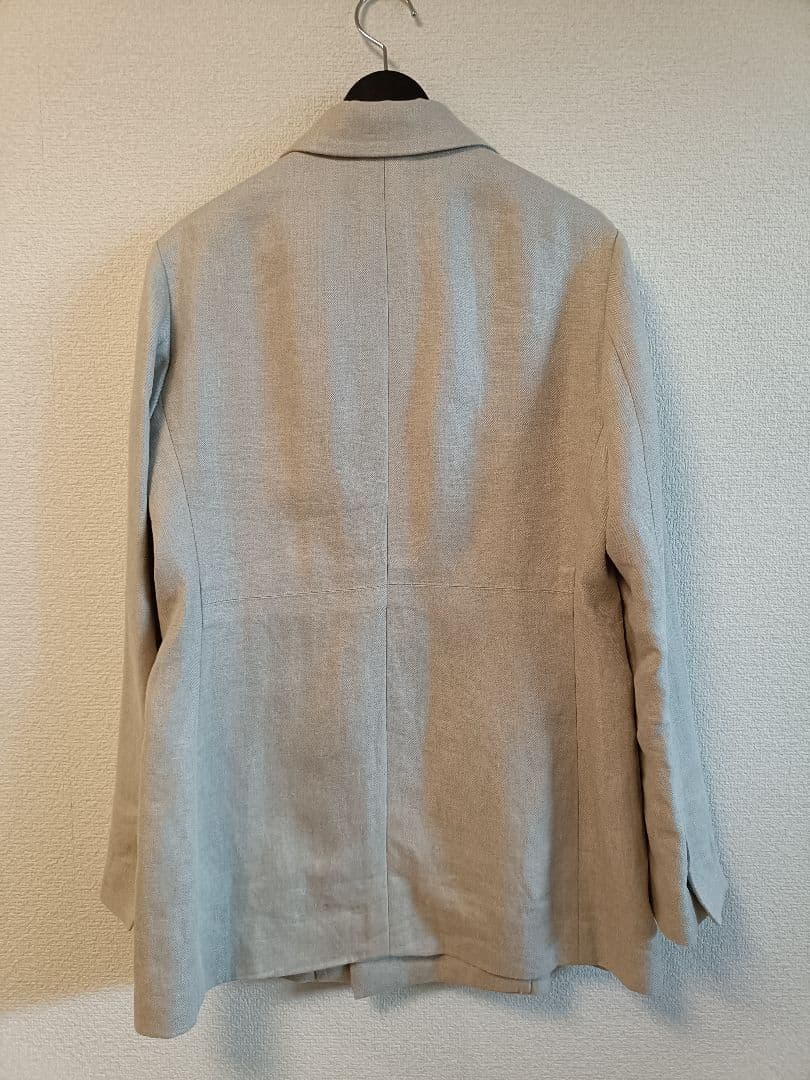 Chaos(カオス)　リネンヘリンボンジャケット　ベージュ55