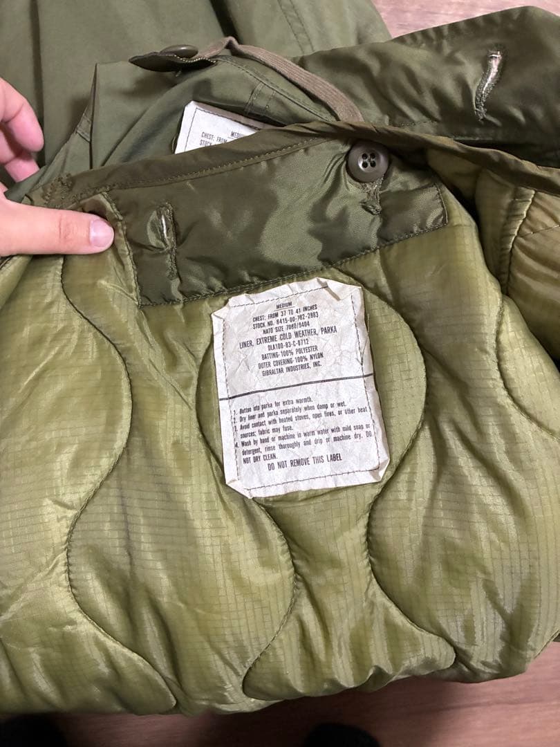 83年us.army実品m65フィールドパーカー