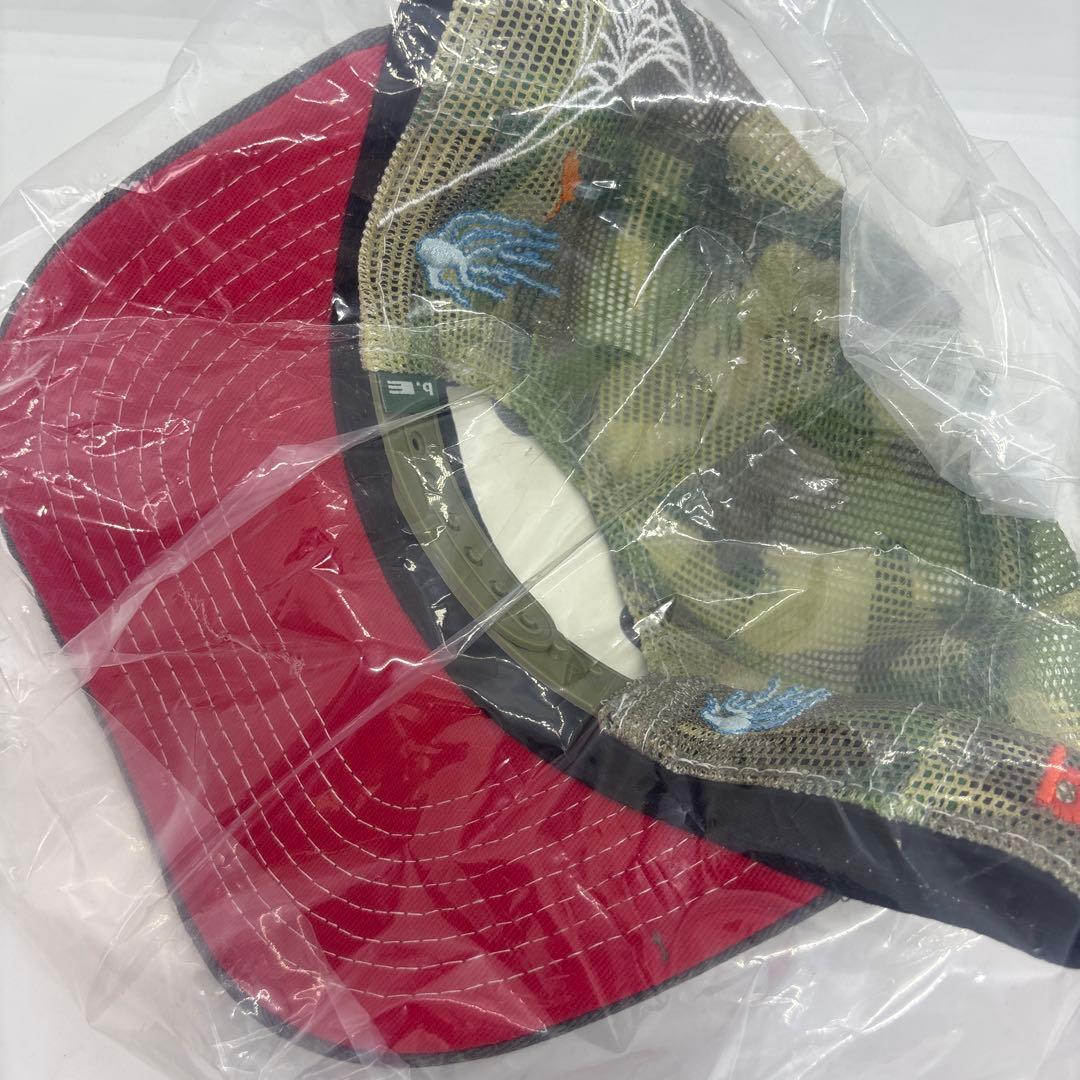 b.Eautiful biyu hat cap カモ メッシュキャップ グレー