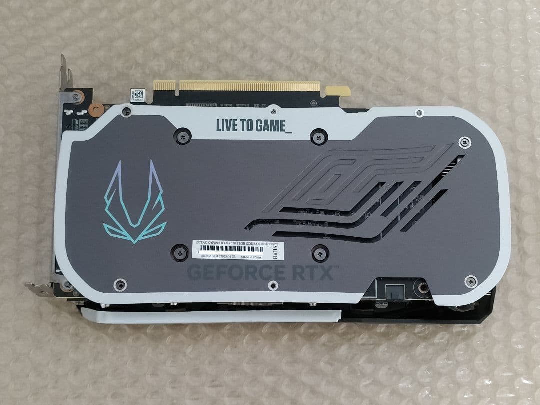 s*a様 ZOTAC GeForce RTX4070 12GB