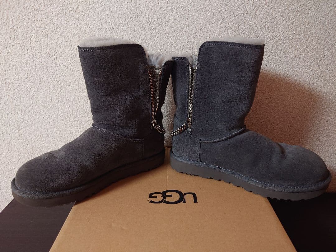 限定価格 美品 UGG ムートンブーツ SPARKLE ZIP