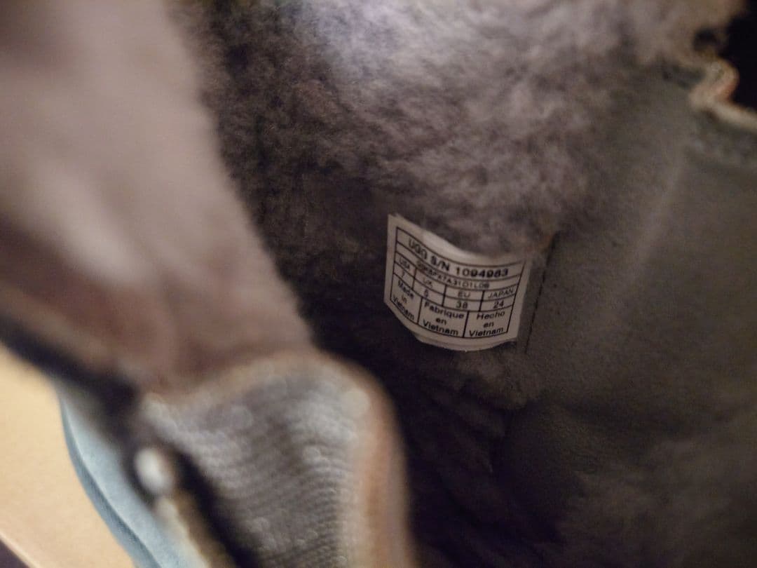 限定価格 美品 UGG ムートンブーツ SPARKLE ZIP