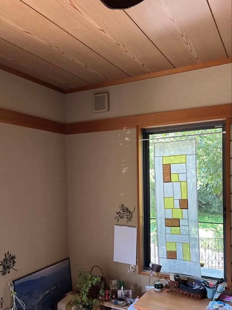 「れもん色とカーキモカ色」麻ポジャギ　　2枚組