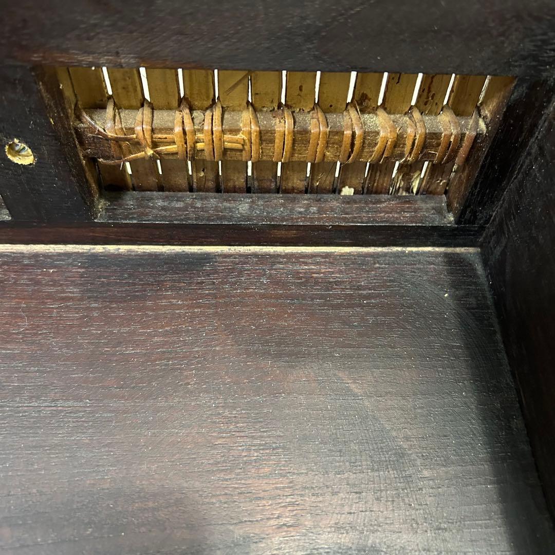 アジアン チェスト チーク無垢材 2段 木製 棚 バリ リゾート 南国風