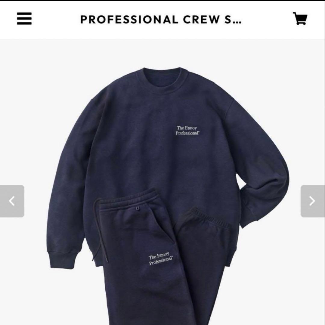 ennoy スウェット セットアップ