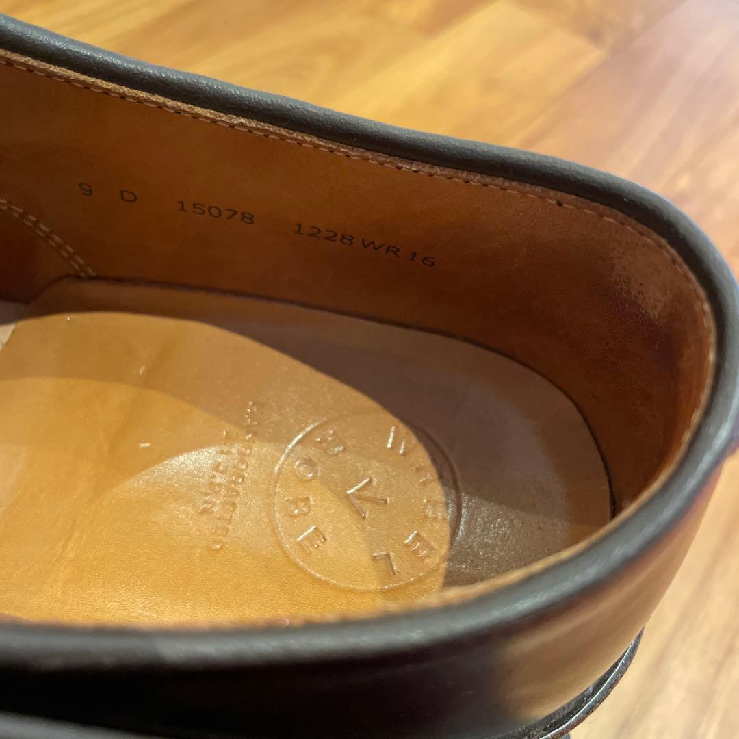 WHEELROBE HEAVY STITCHING MOC TOEサイズ9D