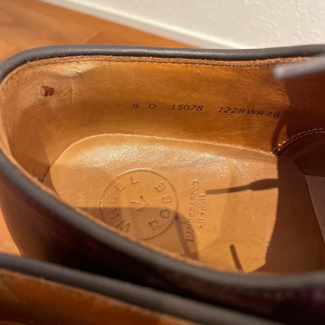 WHEELROBE HEAVY STITCHING MOC TOEサイズ9D