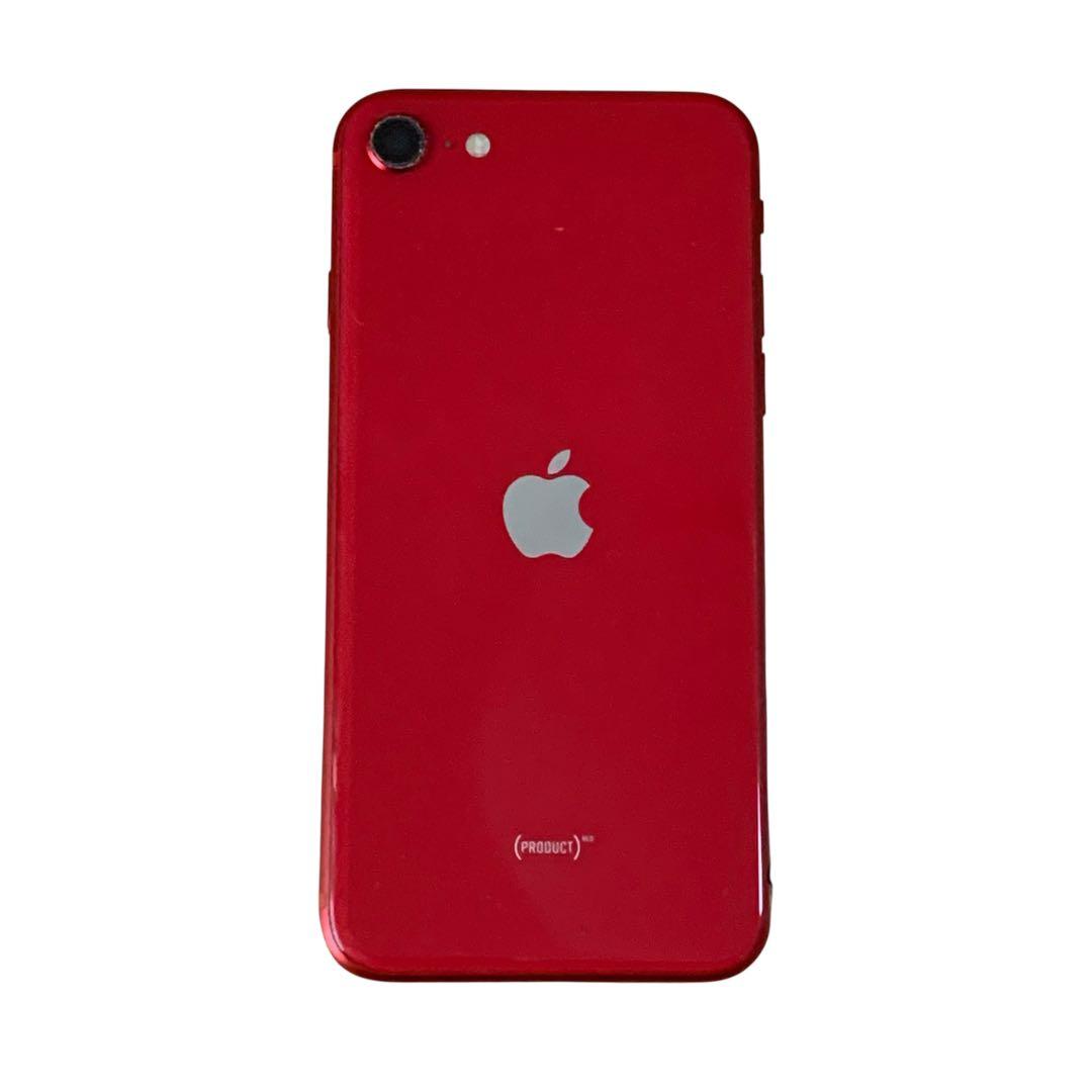 iPhone SE 2 レッド 128GB SIMフリー 大容量バッテリ100%