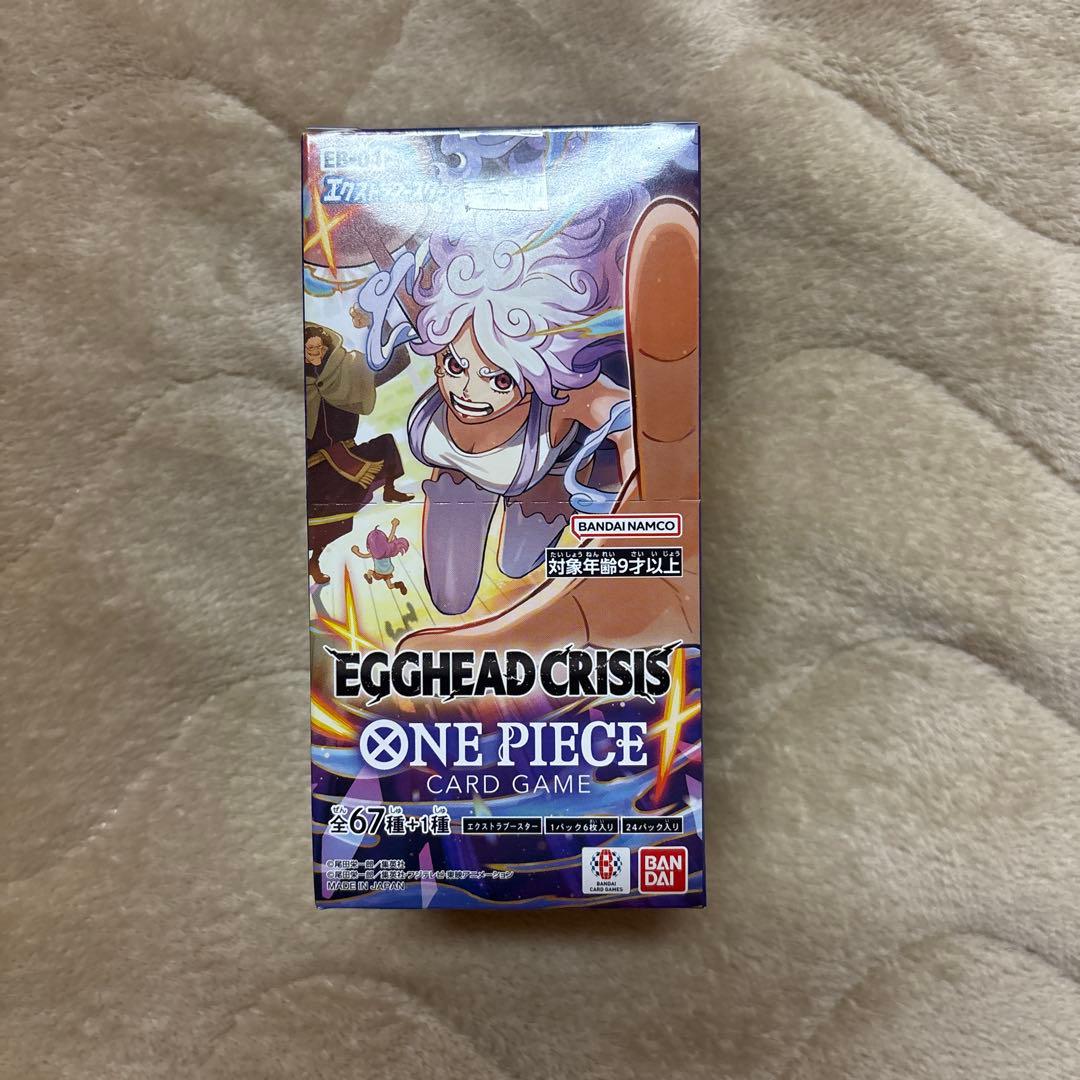 ワンピーストレカ EGGHEAD CRISIS 新品未開封（テープ付） 1Box