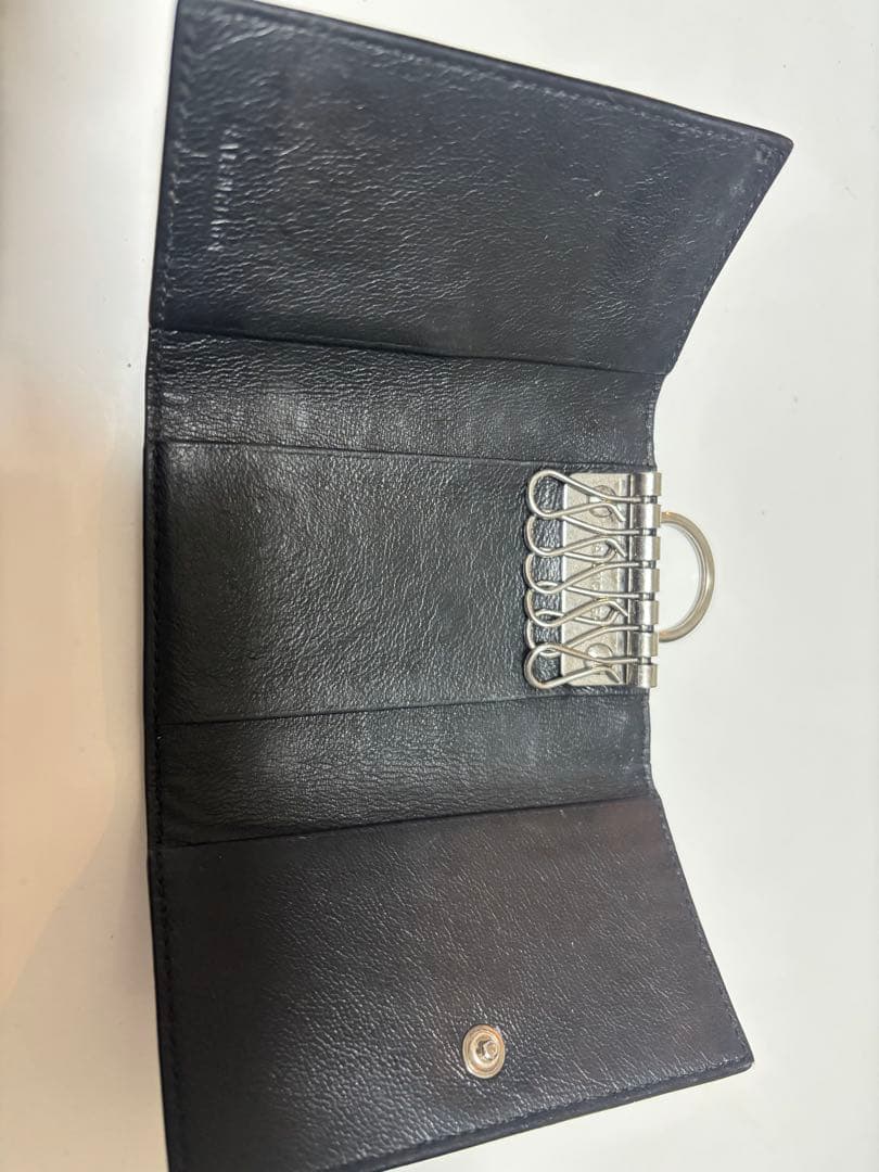 BALENCIAGA バレンシアガ レザーキーケース 黒