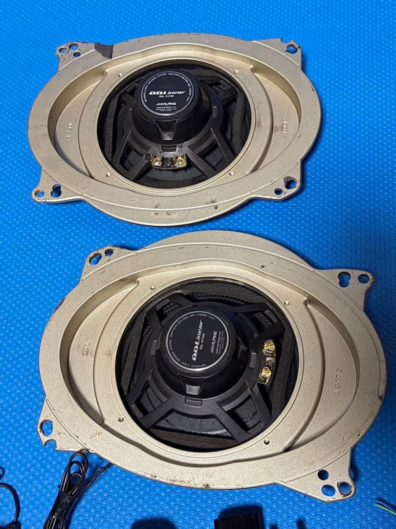 ALPINE DDLinear 左右 スピーカー DDL-R170S 17㎝