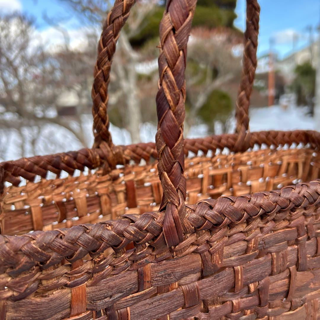 山葡萄カゴバッグ