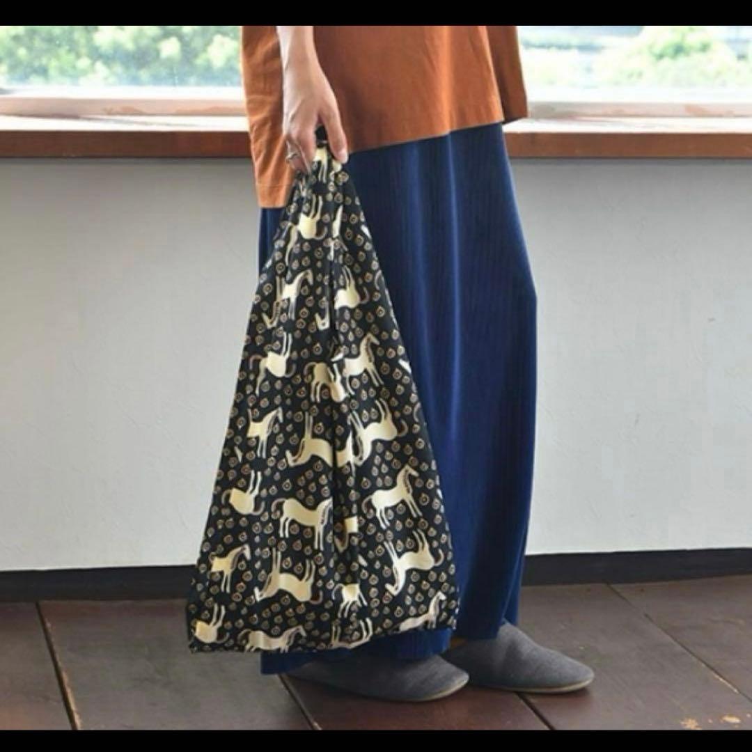 新品未使用マリメッコmarimekko エコバッグ　スマートバッグ干支馬廃盤