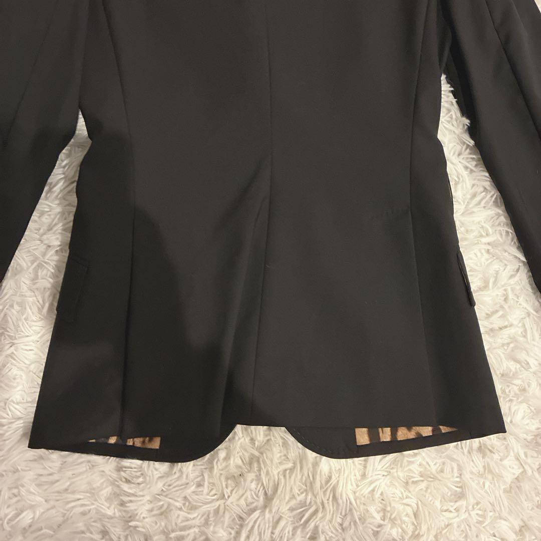 DOLCE&GABBANA テーラードジャケット レオパード 金ボタン