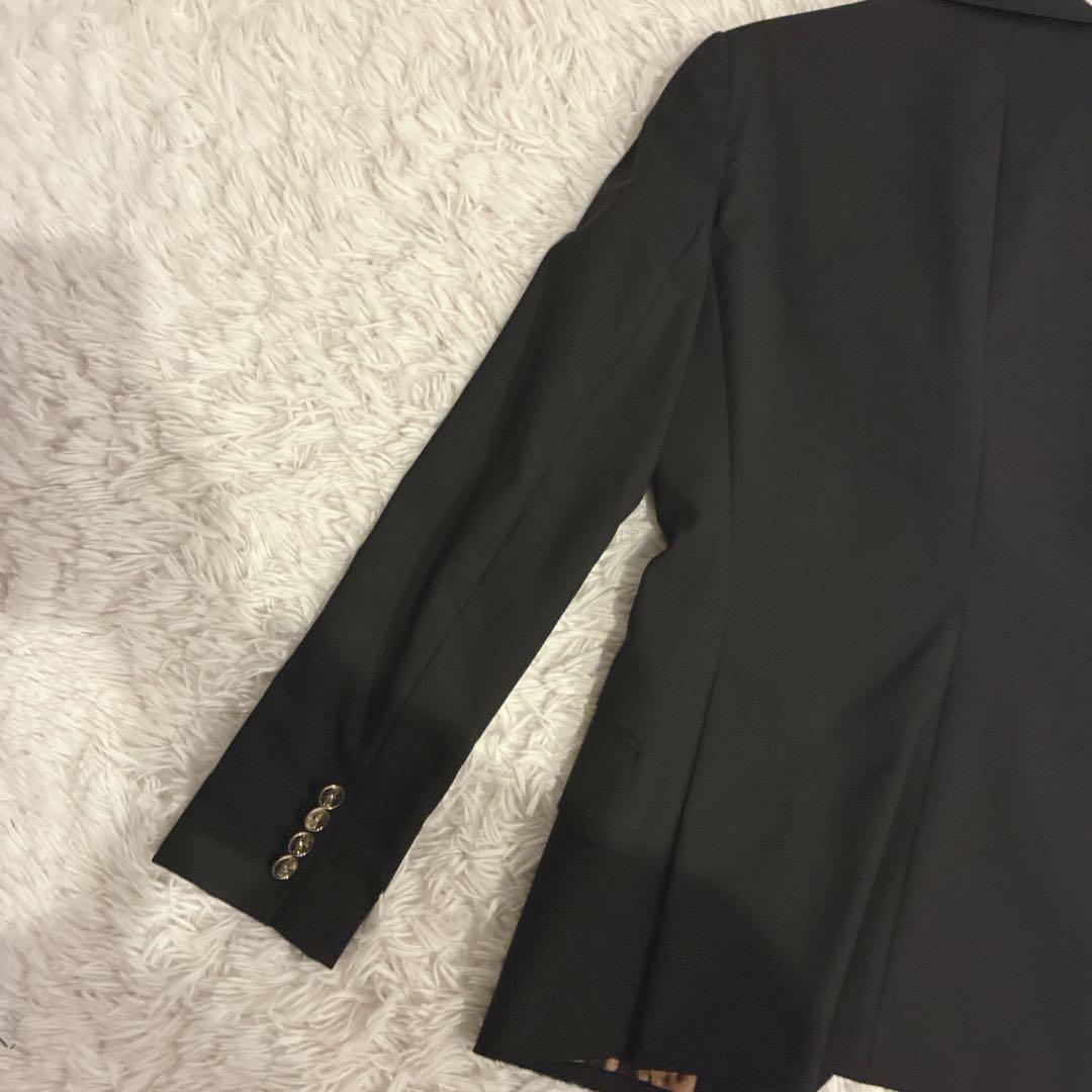 DOLCE&GABBANA テーラードジャケット レオパード 金ボタン
