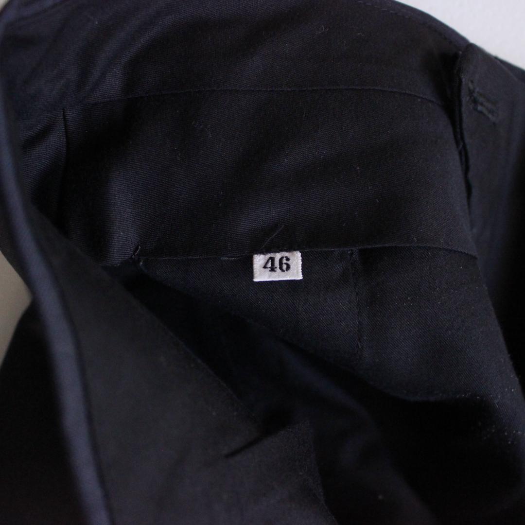 RING JACKET モヘヤ混セットアップスーツ Mサイズ ネイビー 本切羽