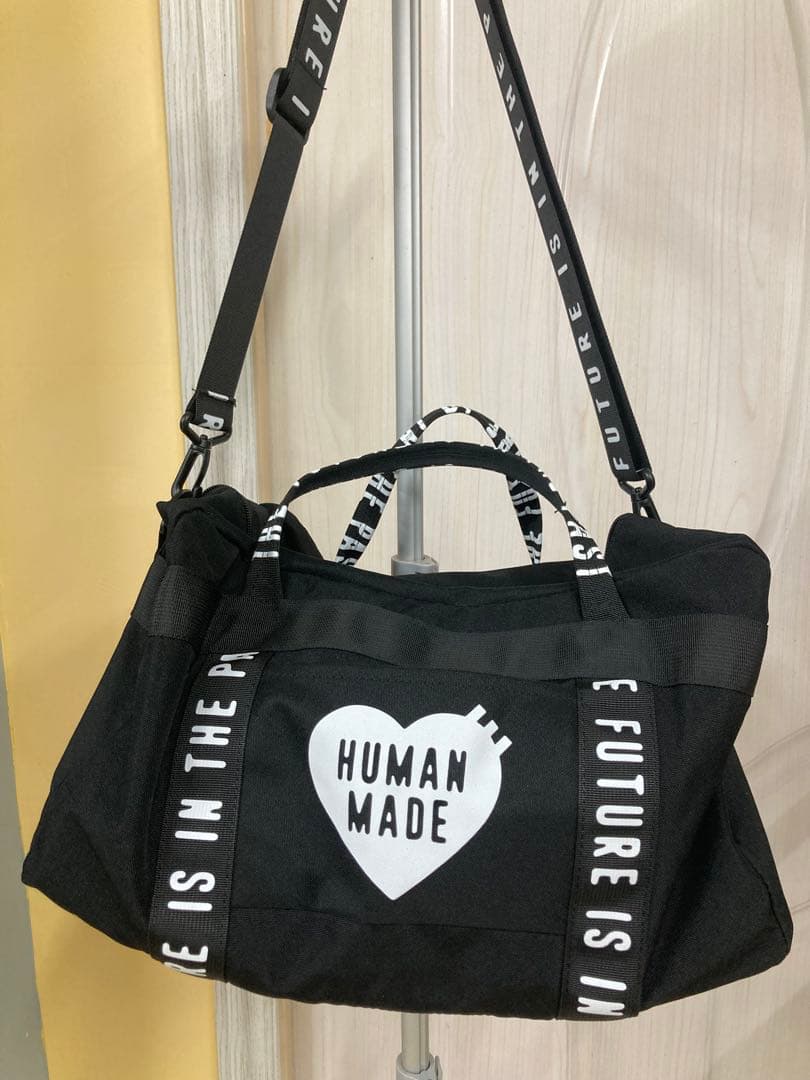 極美品 HUMAN MADE SKATE DUFFLE BAG ブラック