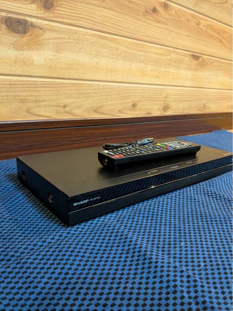 SHARP ブルーレイレコーダー 1TBリモコン付き