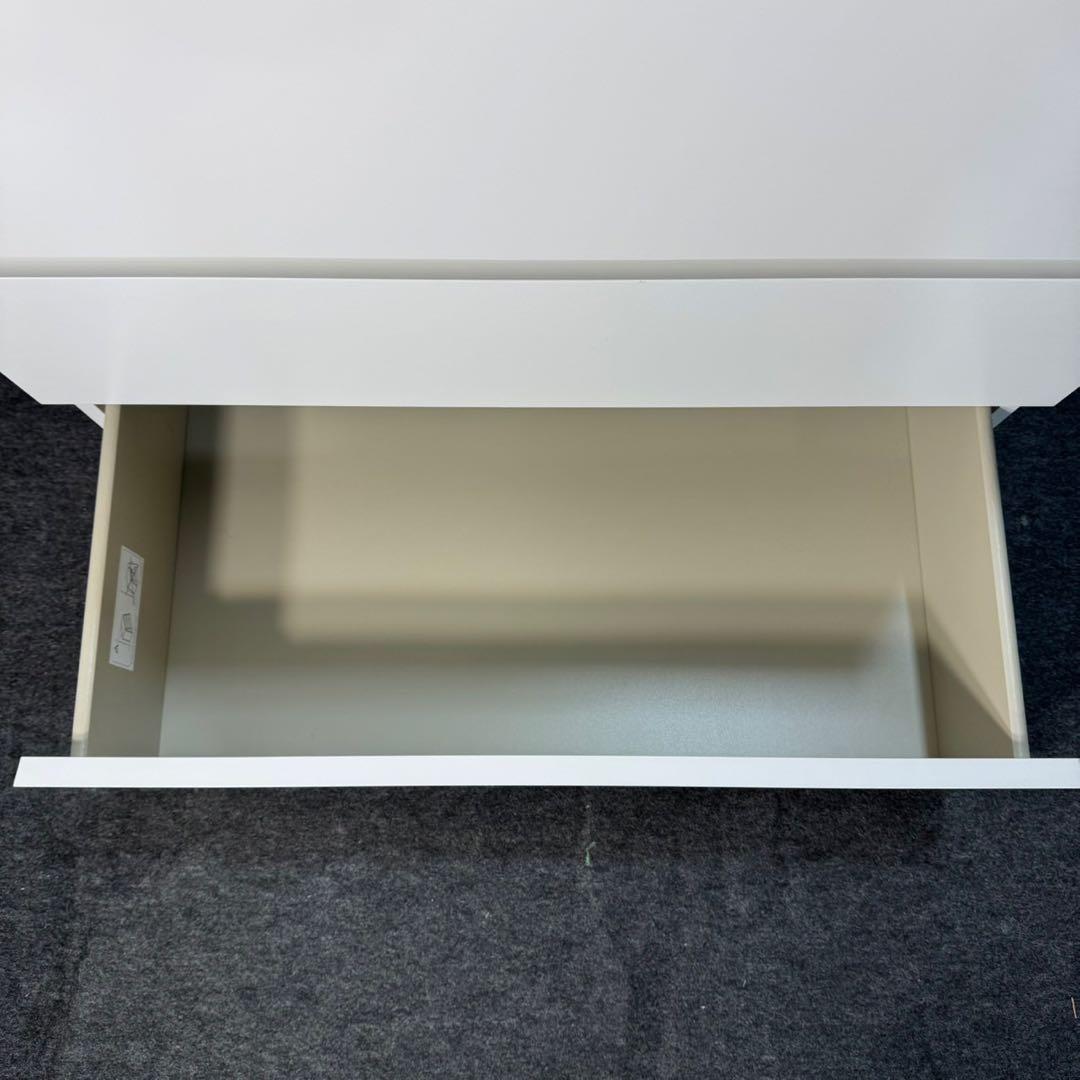 IKEA チェスト 4段 マルム シンプル タンス 格安 ホワイト d3545