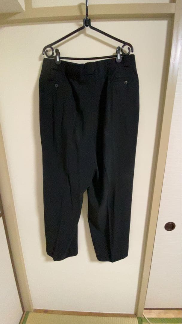 cdg　Giorgio Armani ブラック スラックス