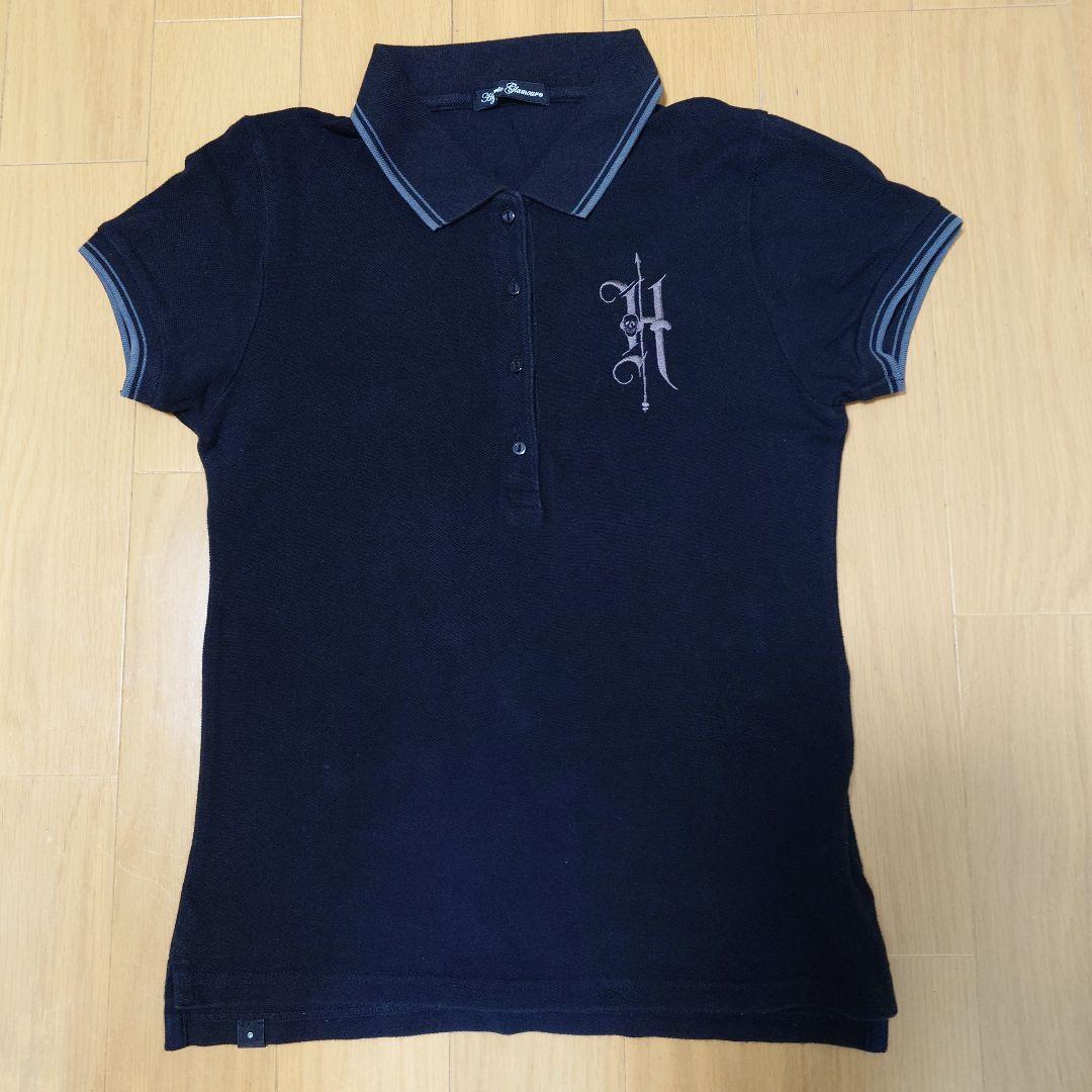 HYSTERIC GLAMOUR 黒ポロシャツ