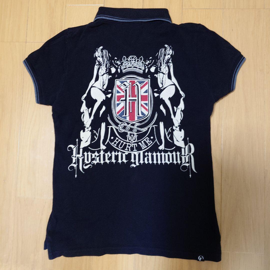 HYSTERIC GLAMOUR 黒ポロシャツ