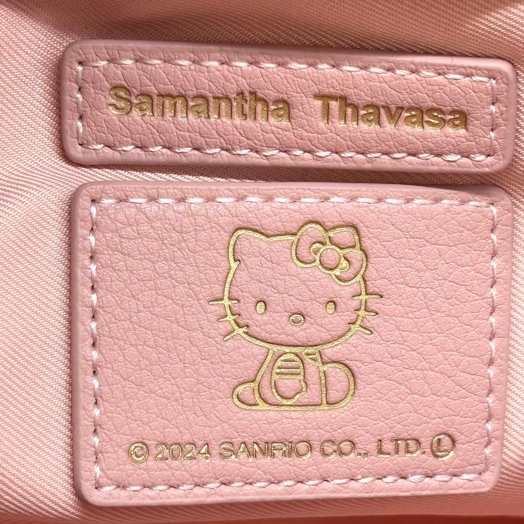 未使用級　希少　サマンサタバサ　ハローキティ50周年コラボ 2wayハンドバッグ