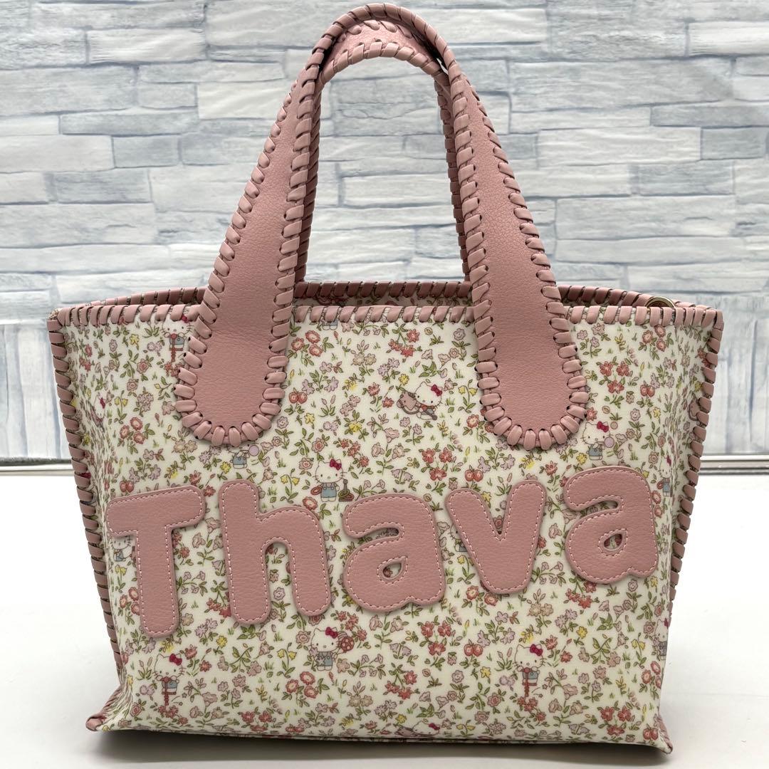 未使用級　希少　サマンサタバサ　ハローキティ50周年コラボ 2wayハンドバッグ