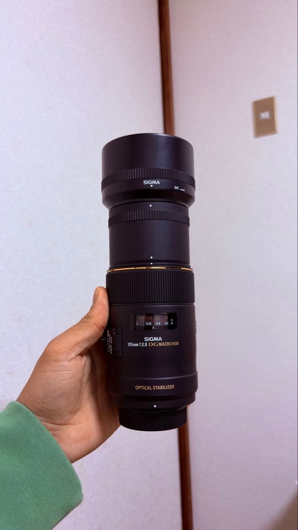 【極上品】SIGMA 105mm F2.8 EX DG MACRO OS