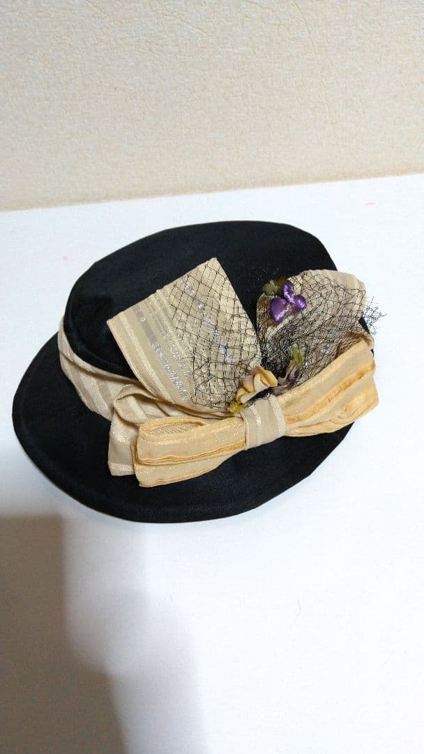 アノンハットお帽子布花