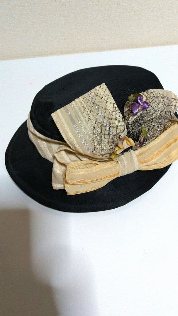 アノンハットお帽子布花